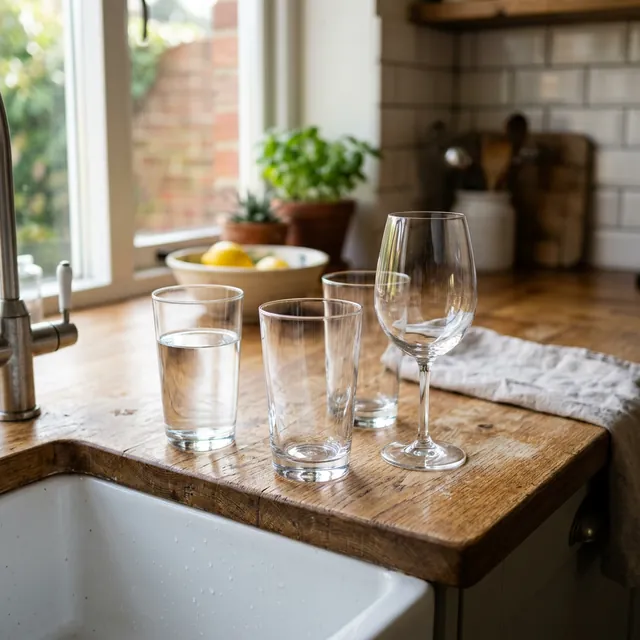 Clear glassware